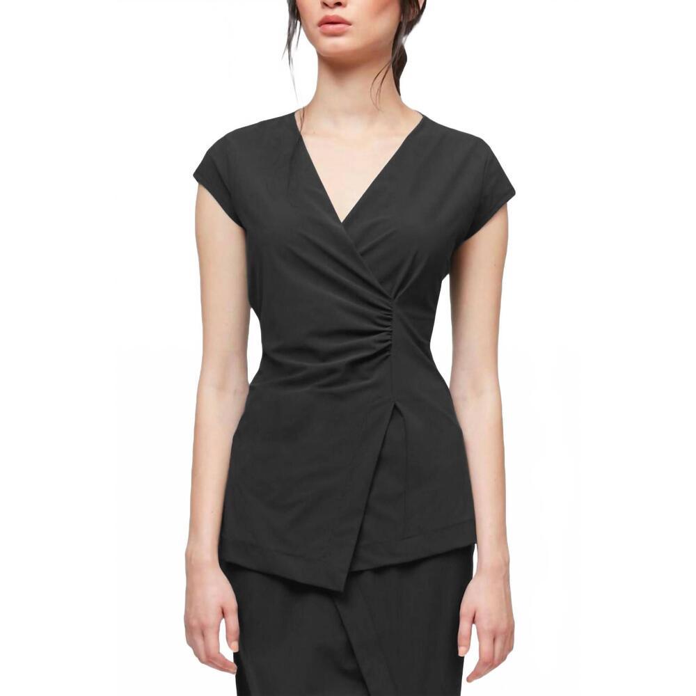 NEW PORTO kiki top in black